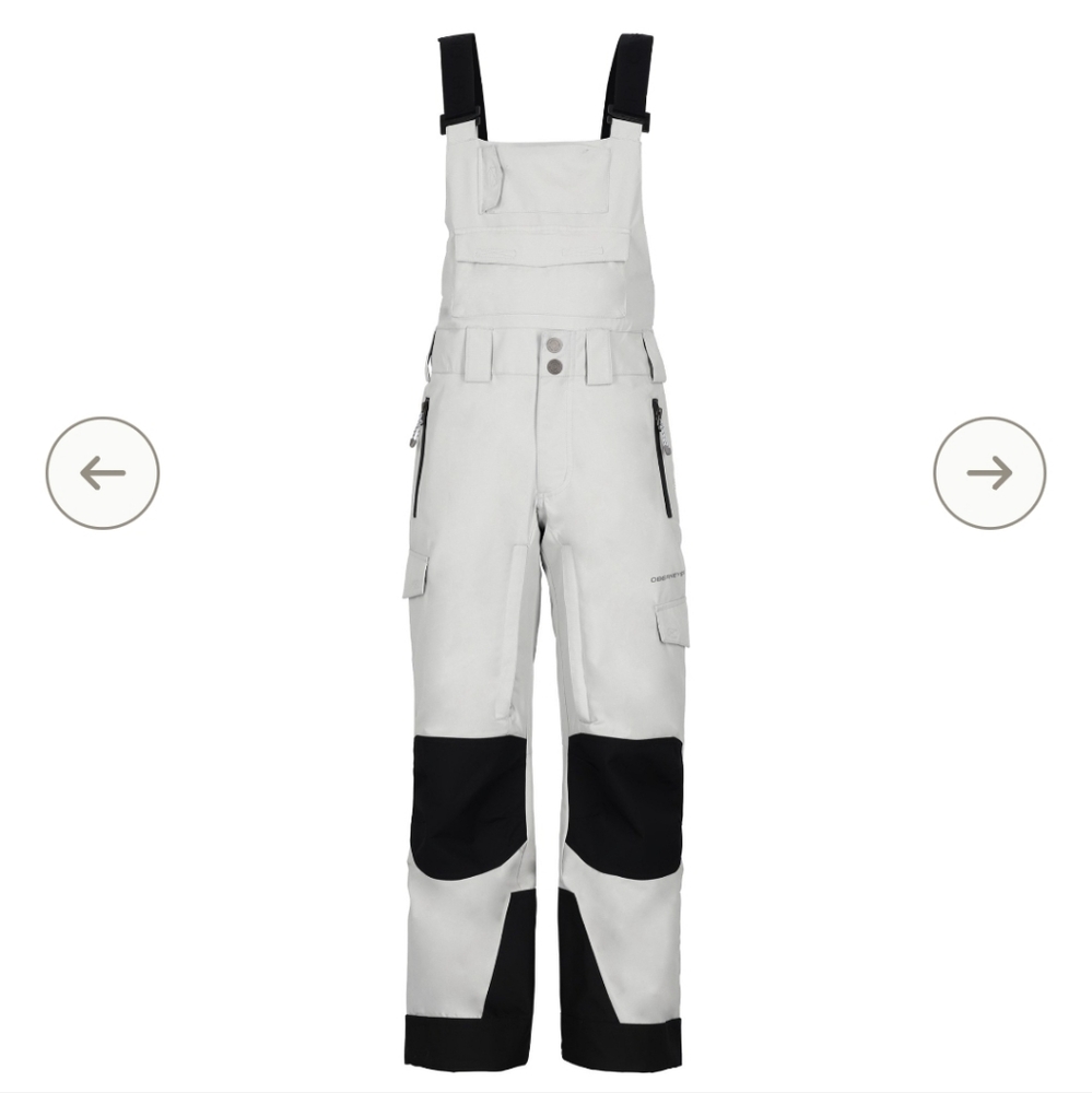 KIDS UNISEX SIZE XL; WILL FIT WOMEN'S SIZE SMALL OBERMEYER OVERALLS SNOW SKI BIB